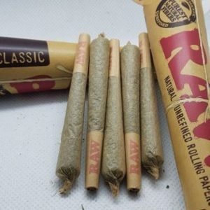 Raw 5 Pack of Joints